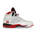 Jordan 5 Retro Fire Red Black Tongue (2025)
