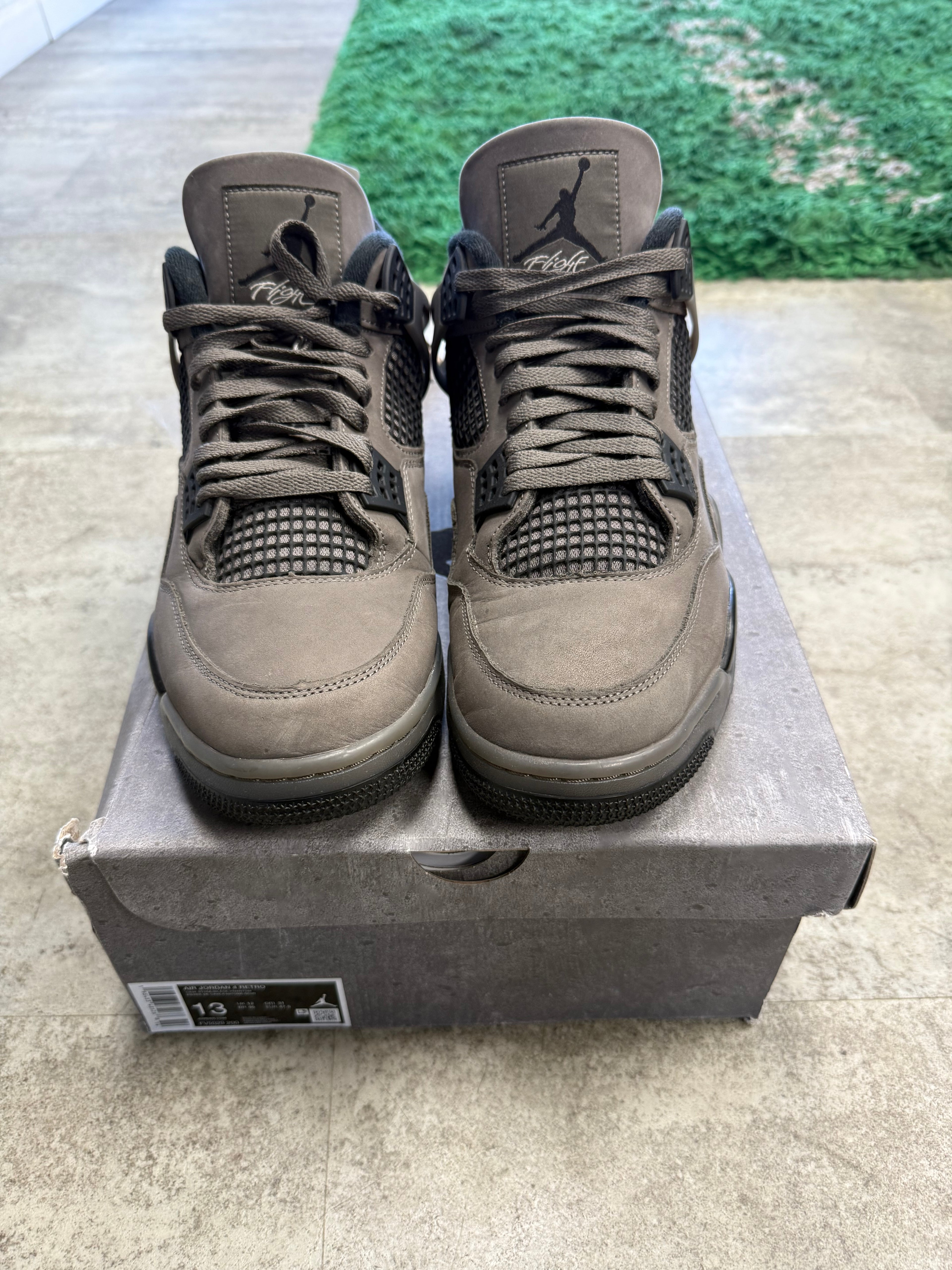 Used Jordan 4 Cave Stone