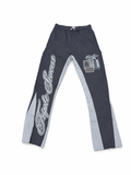triple seven patchwork sweatpants coal