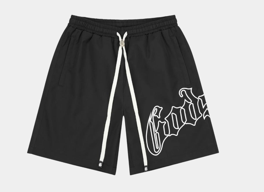 Godspeed Nylon Shorts Black