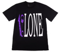Vlone x Palm Angels Tee Black Purple