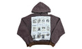 saint vanity van life brown hoodie