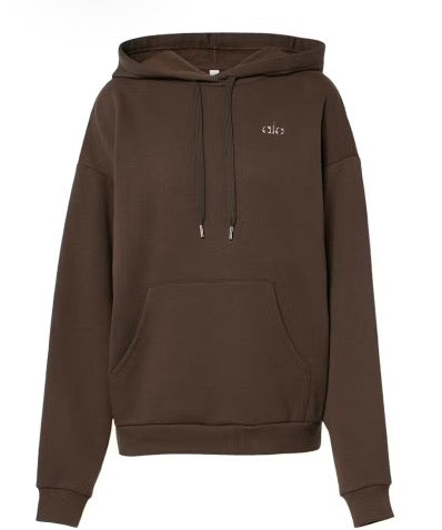 Alo Yoga Fleece Hoodie Brown