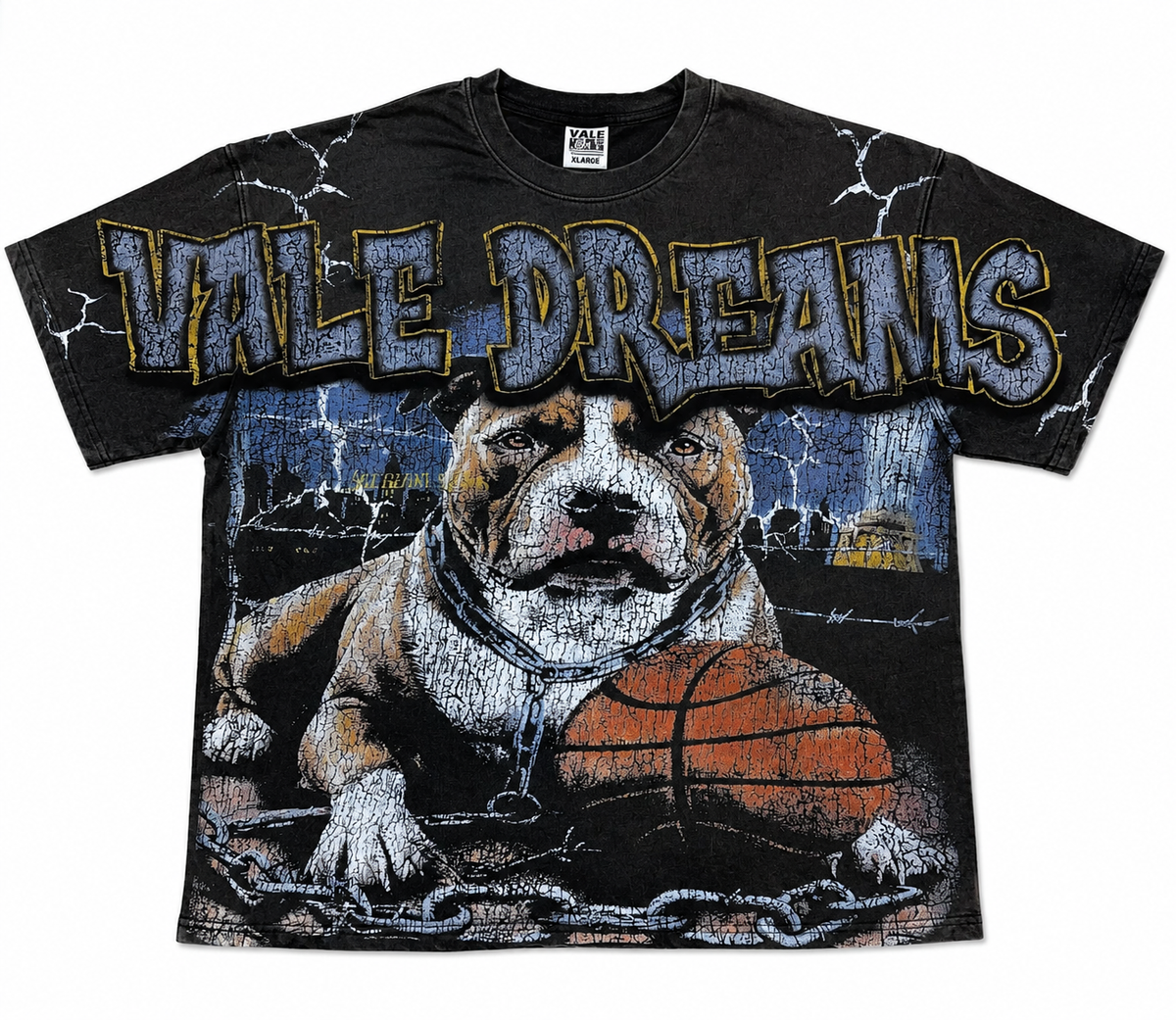 Vale Forever Guard Dog Big Tee Black