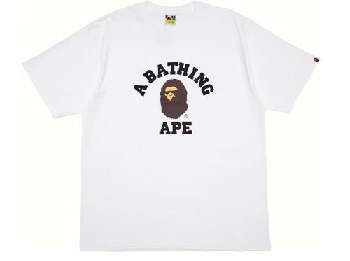 Bape College Tee Black