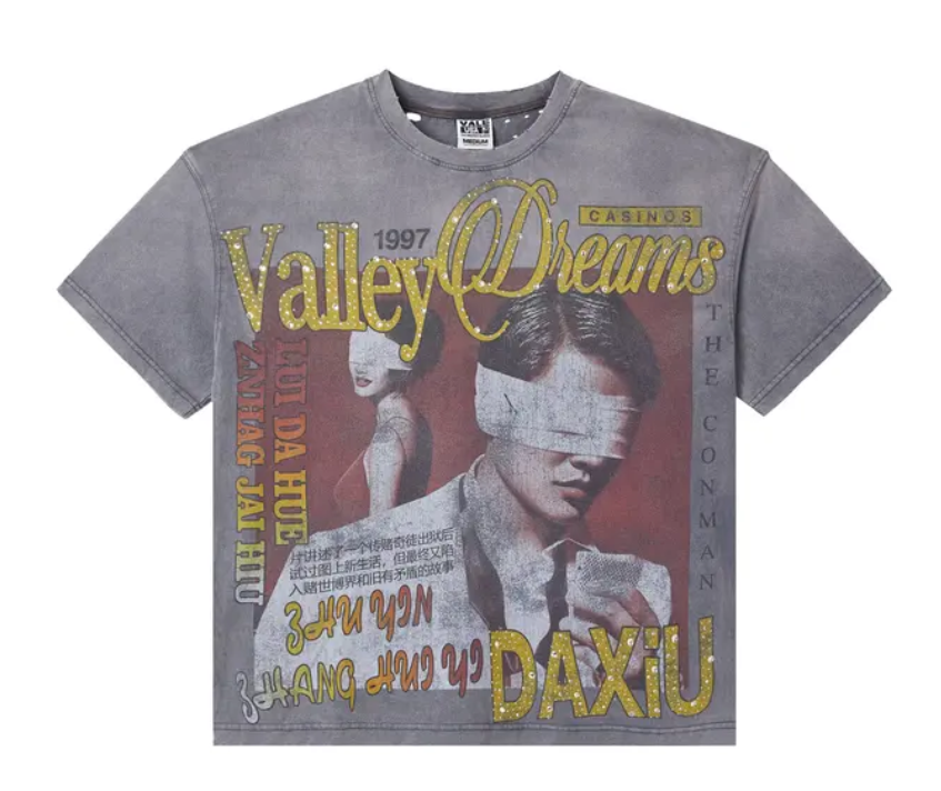 Vale Forever Casino Tee Grey