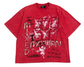 Mixed Emotions Red Crimson Tee