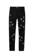 Amiri Jeans Bandana Star Black