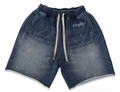 Prestige Star Rhinestone Shorts Blue