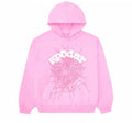Sp5der OG Web Hoodie Pink
