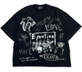 Mixed Emotions Static Tee Black