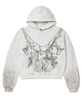 Vale Forever Big Chain Hoodie Heather Grey