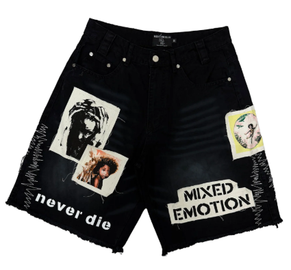 Mixed Emotions Chaos Carpernter Shorts Black