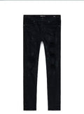Purple Jeans Distressed Black
