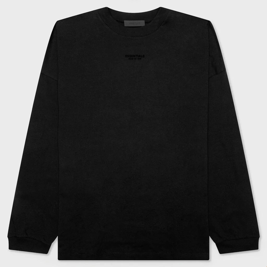 Fear of God Essentials Essentials L/S Tee - Jet Black