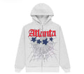Sp5der Atlanta Full Zip Hoodie Heather Grey