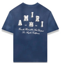 Amiri Collegiate Tee Blue