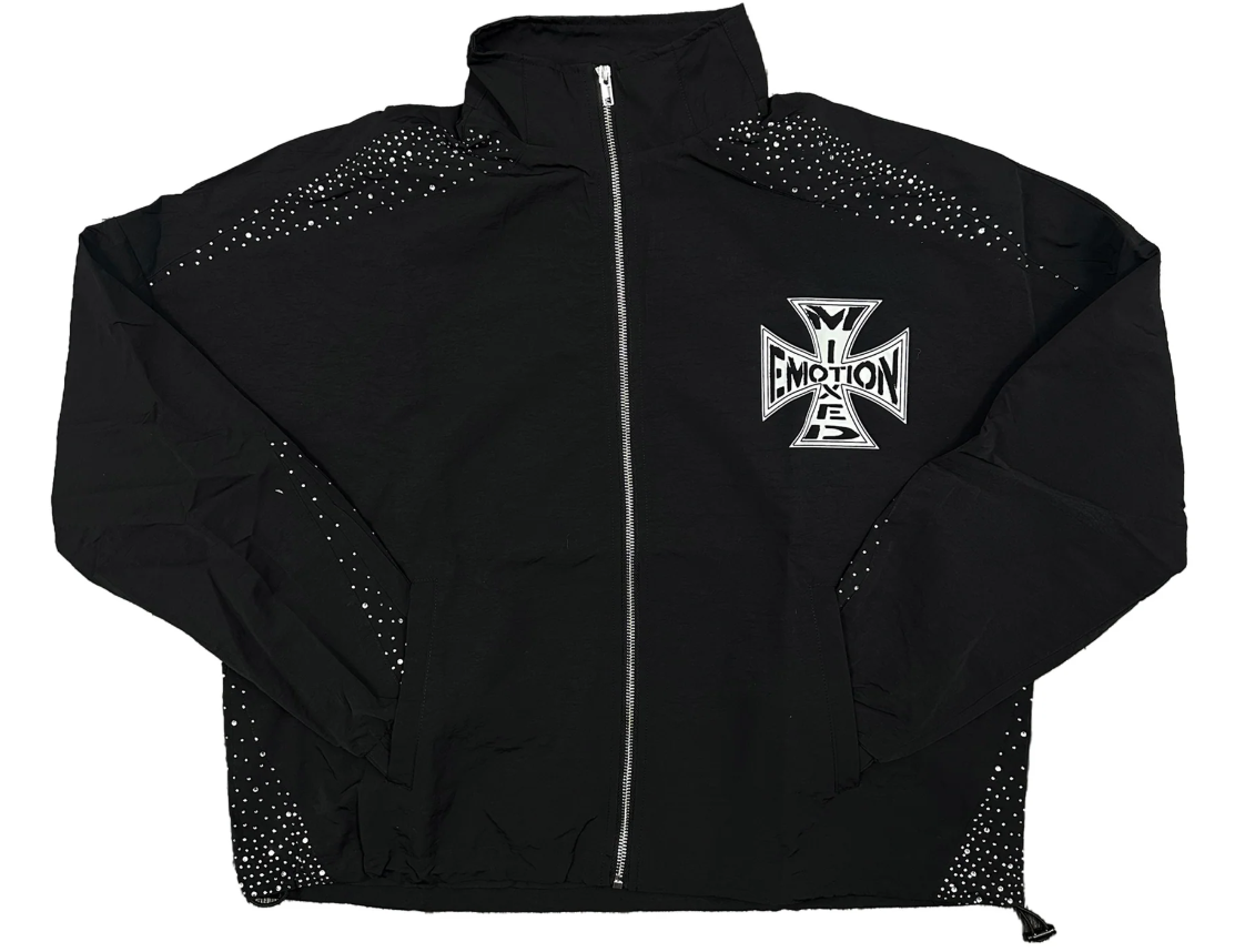 Mixed Emotions Black ‘Classic’ Nylon Jacket