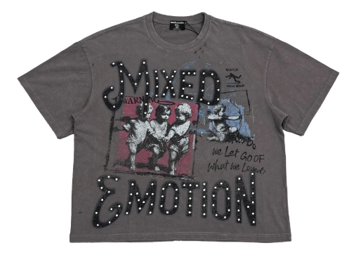 Mixed Emotions Friends Tee Grey