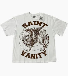 saint vanity griffin tee brown