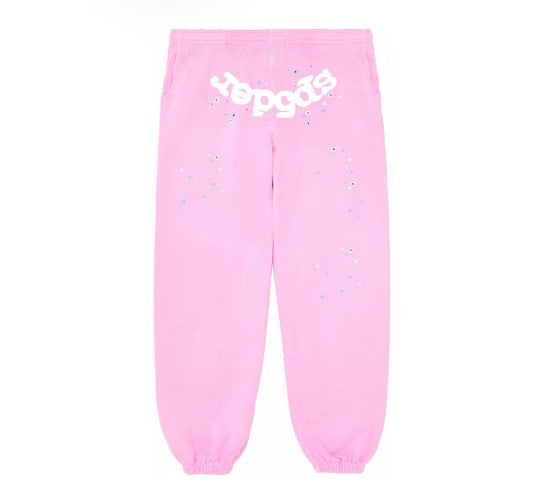 Sp5der OG Web Sweatpants Pink