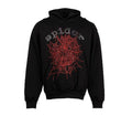 Sp5der OG Rhinestone Logo Hoodie Black