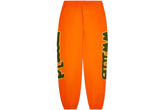 Sp5der Beluga orange  Sweatpant