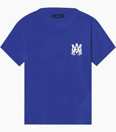 amiri MA core logo tee blue
