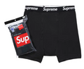 Supreme Hanes Boxers Black