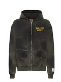Gallery Dept. Vintage Tie Dye Full Zip Hoodie