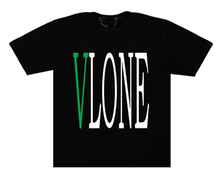 Vlone Staple Tee Black Green
