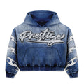 Prestige Flames Hoodie Blue