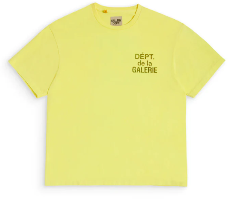 Gallery Dept. French Logo Tee Yellow