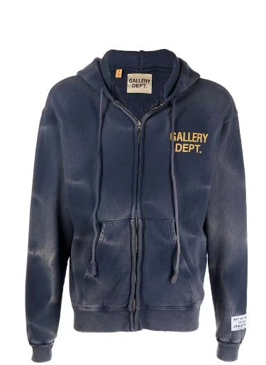 Gallery Dept Sun Faded Zip Up Hoodie