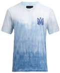 Amiri Dip Dyed Logo Tee Blue