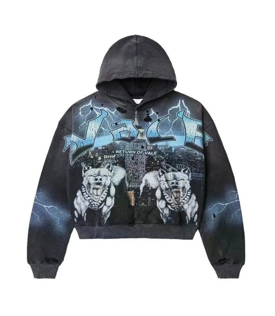 Vale Forever Vale The Dog Hoodie Black