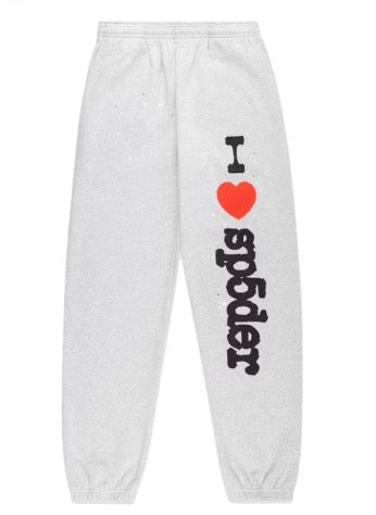 Sp5der Souvenir Sweatpants Heather Grey