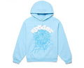 Sp5der Web Hoodie Sky Blue