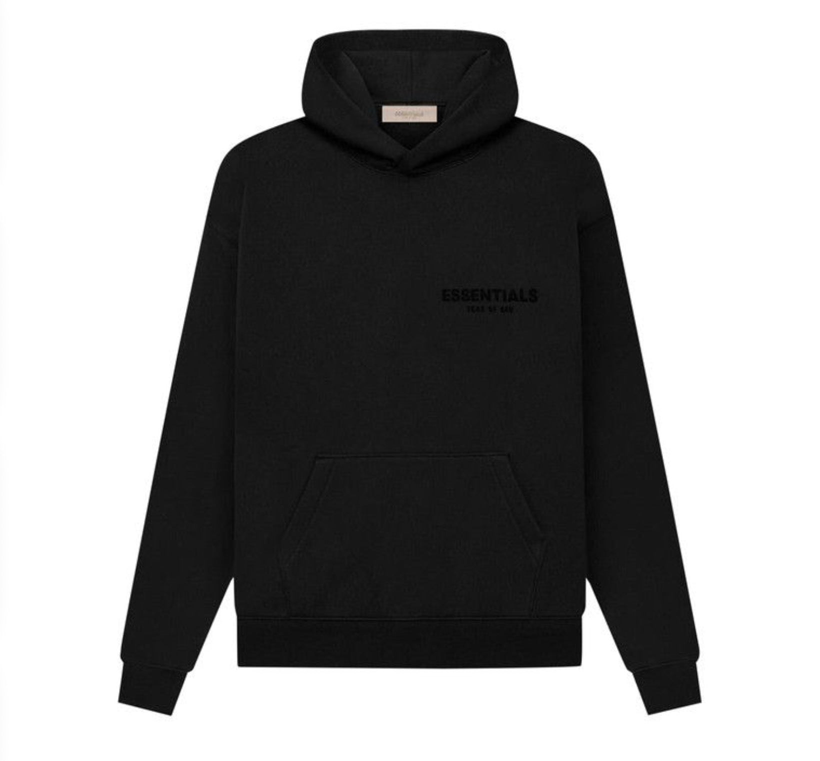 Fear of God Essentials Hoodie Black