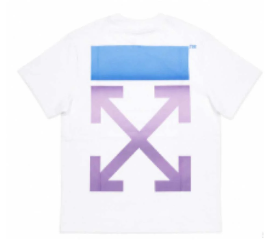 Off White Multi Arrow Tee White