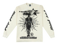 Hellstar Thermal Long Sleeve Tee Cream