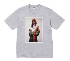 Supreme Men T-Shirts Playboi Carti Tee Heather