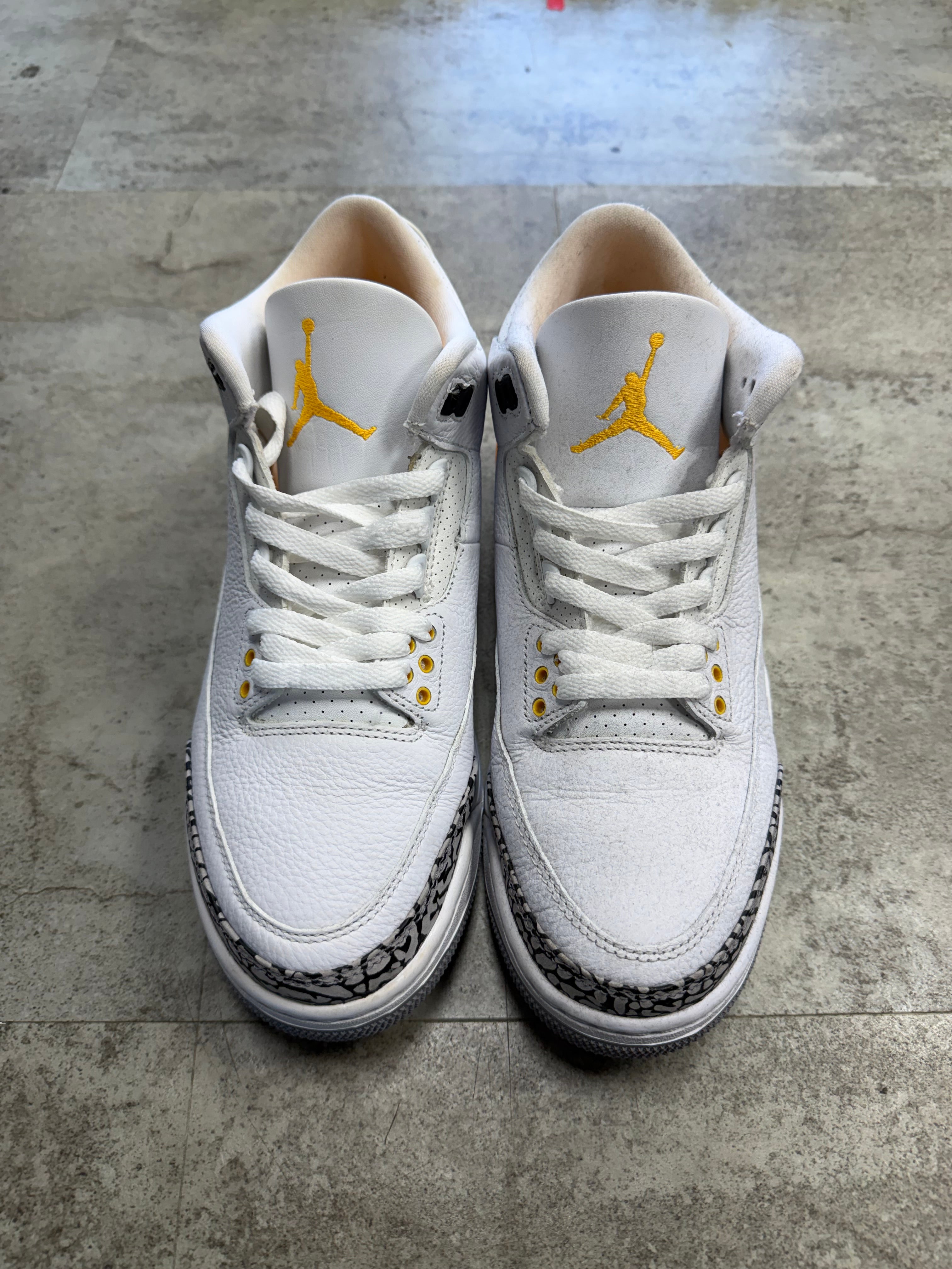 Used Jordan 3 Laser Orange