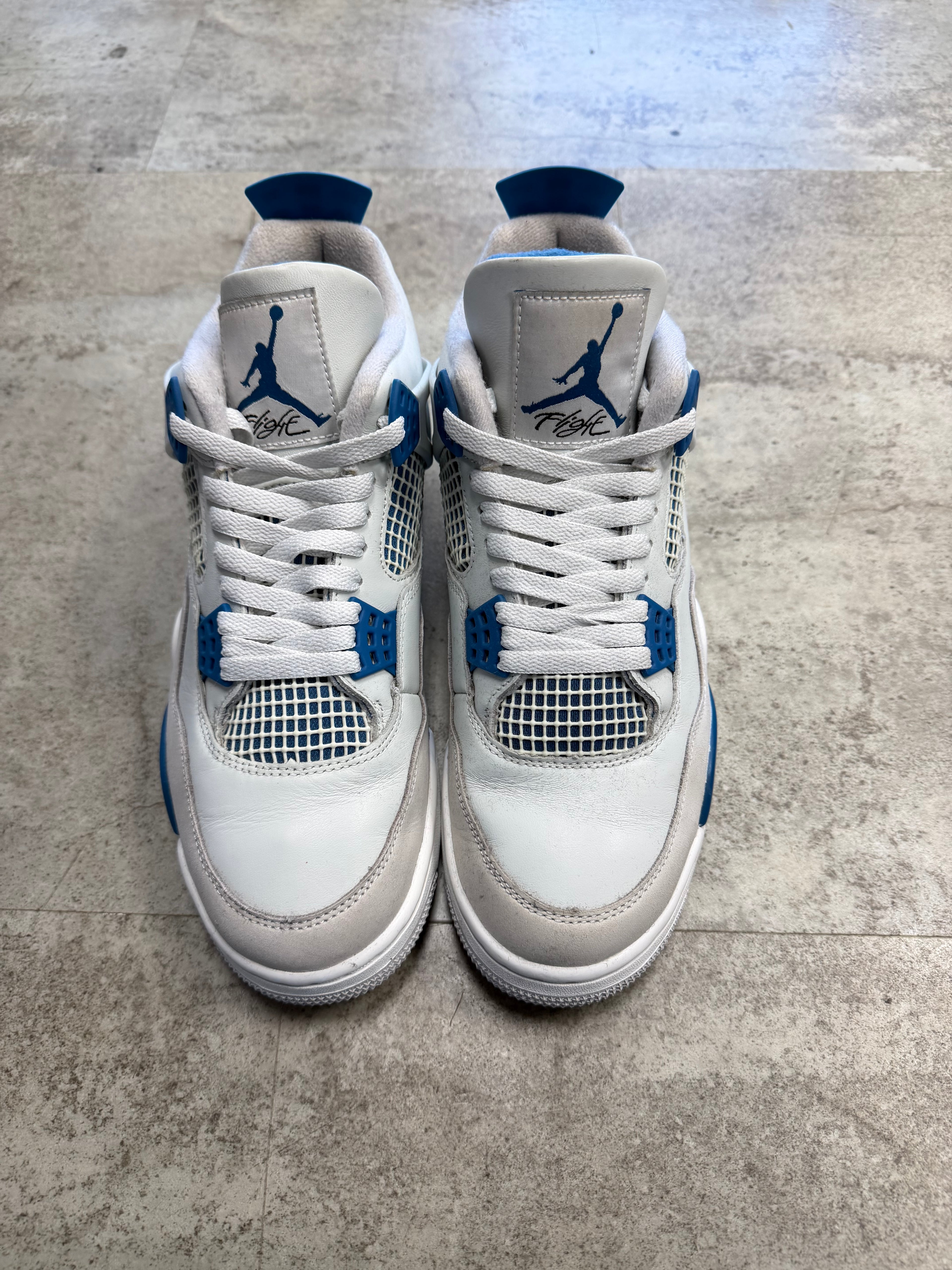 Used Jordan 4 Military Blue