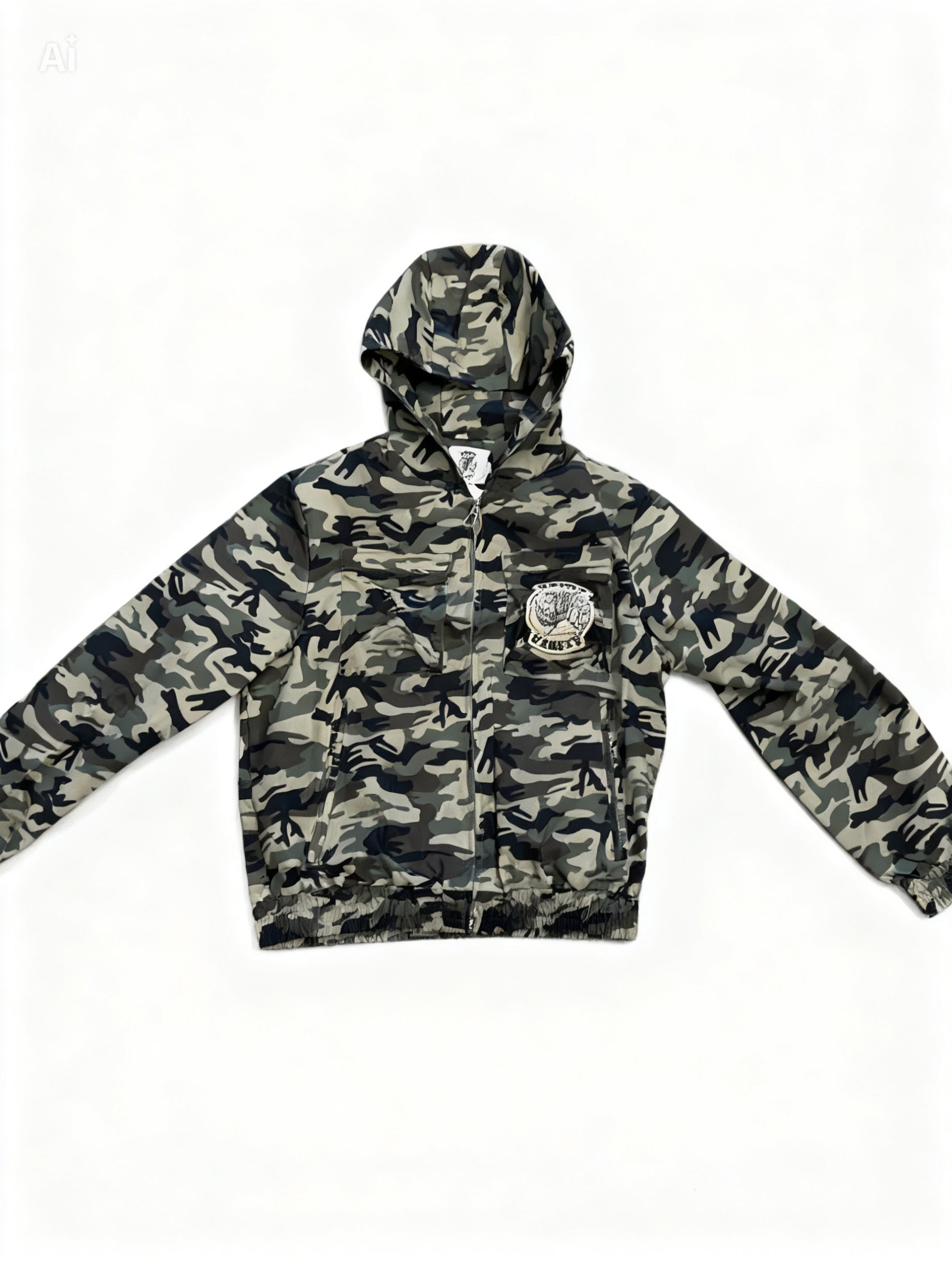 saint vanity camo nylon jacket