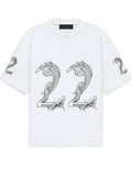 amiri oversized 22 white tee