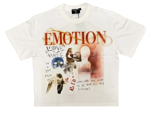 Mixed Emotions Deja Vu Tee White