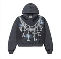 Vale Forever Big Chain Hoodie Black