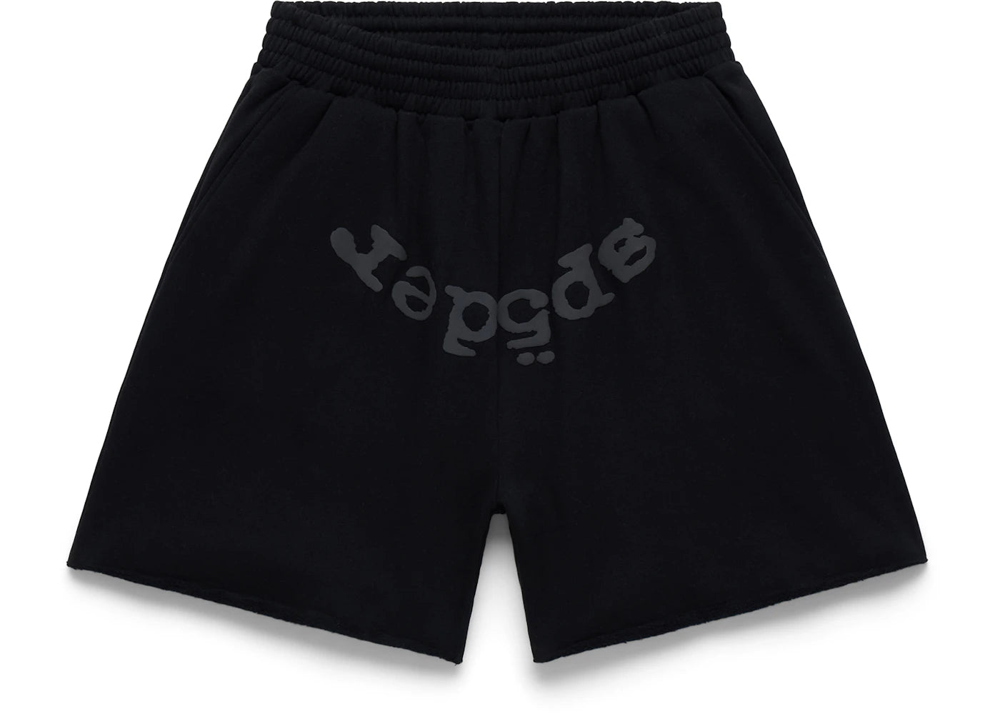 Sp5der OG Web V2 Phantom Sweatshort Black