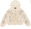 Righteous Tatted Believer Zip Up Cream